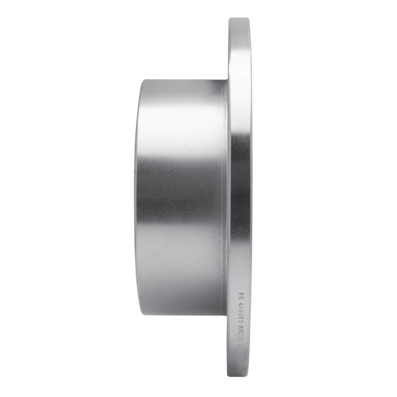 Ram Promaster 2500 Brake Rotor (1) - Rear Left - R1 Concepts - Drilled & Slotted - Silver - `14-`21